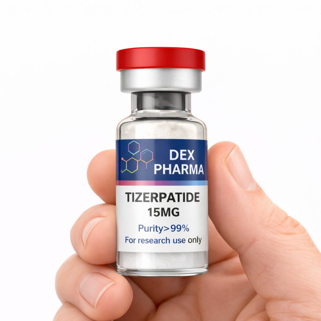TIZERPATIDE 15MG - 4 FRASCOS + DILUENTE