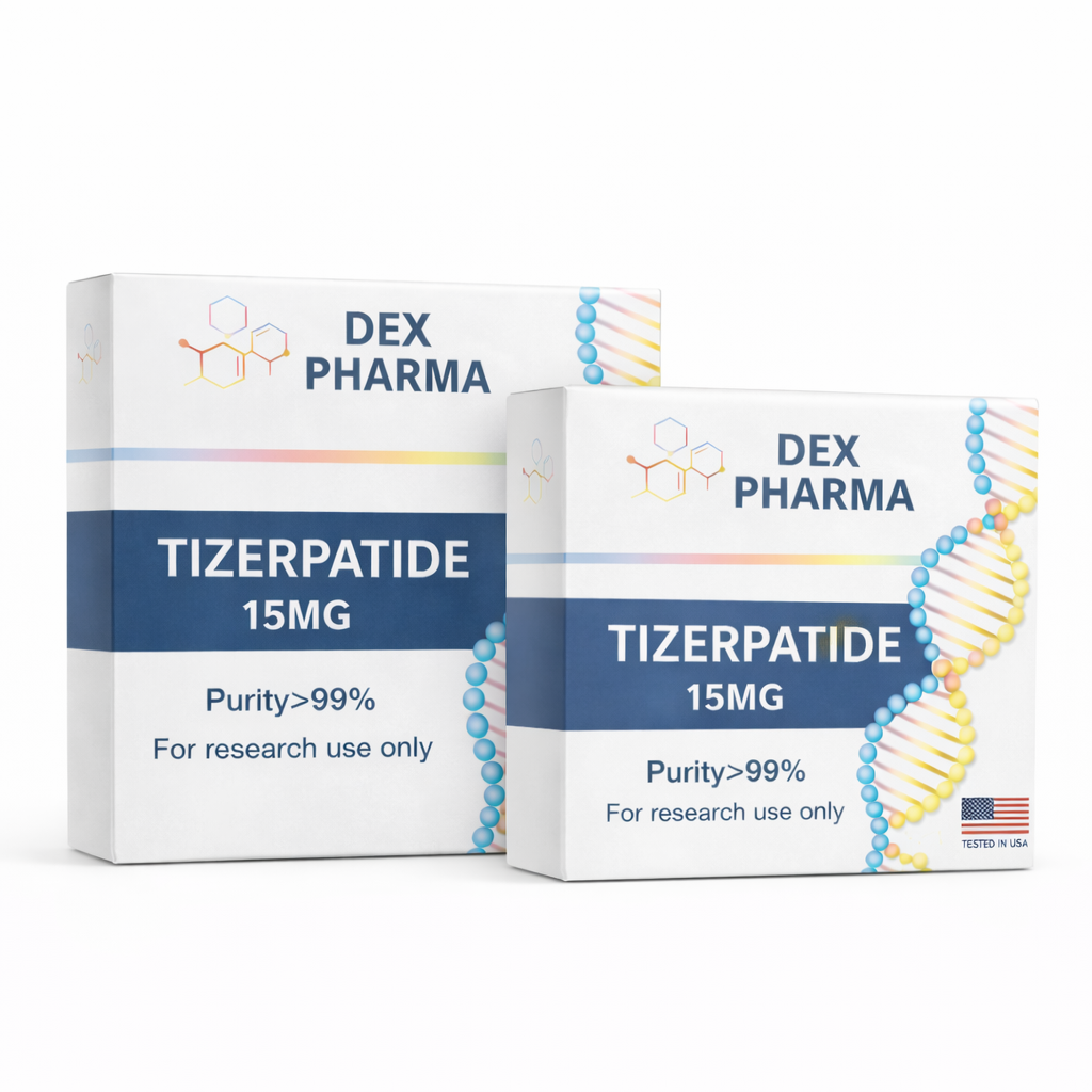 TIZERPATIDE 15MG - 4 FRASCOS + DILUENTE