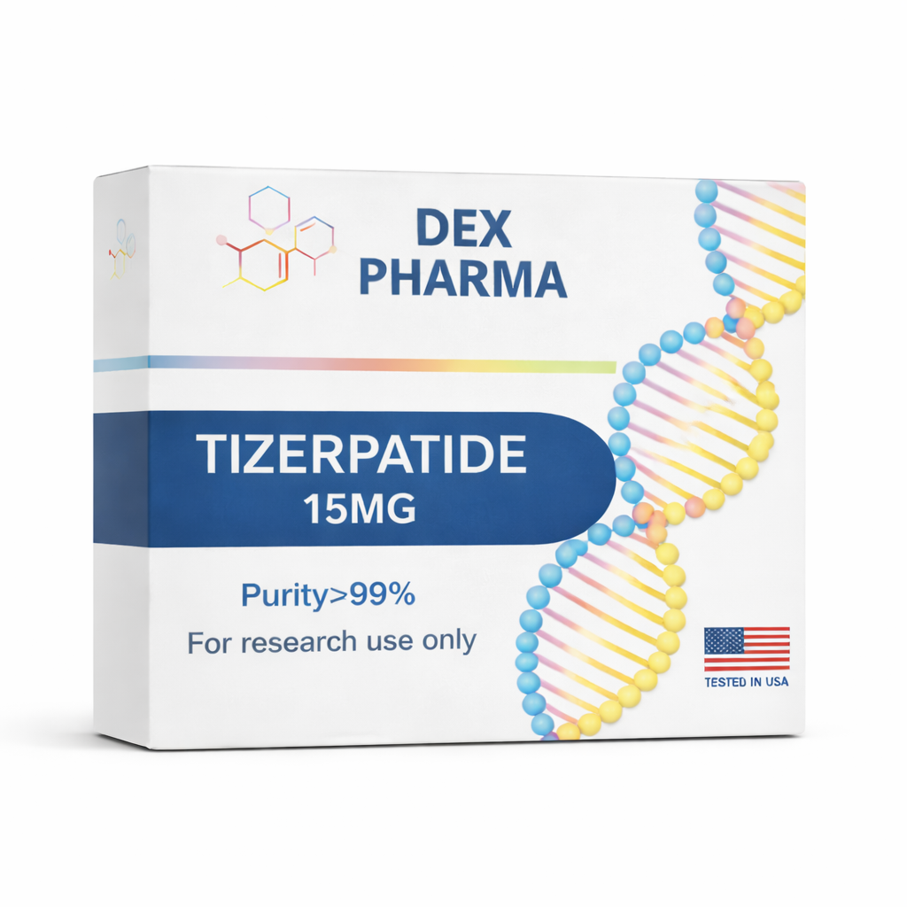 TIZERPATIDE 15MG - 4 FRASCOS + DILUENTE