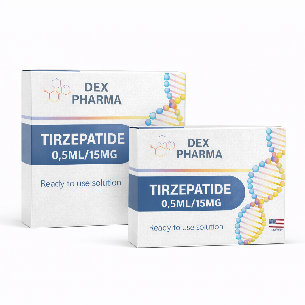 TIZERPATIDE 0,5ML/15MG - 4 FRASCOS