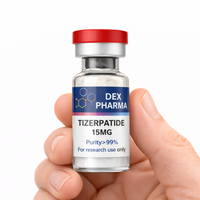 TIZERPATIDE 15MG  - 4 FRASCOS + DILUENTE