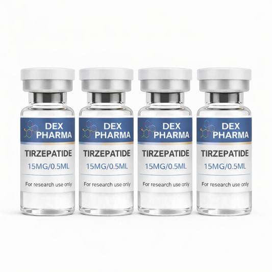 TIZERPATIDE 0,5ML/15MG  - 4 FRASCOS